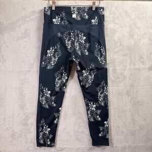 Vuori Midnight Blue Floral Leggings